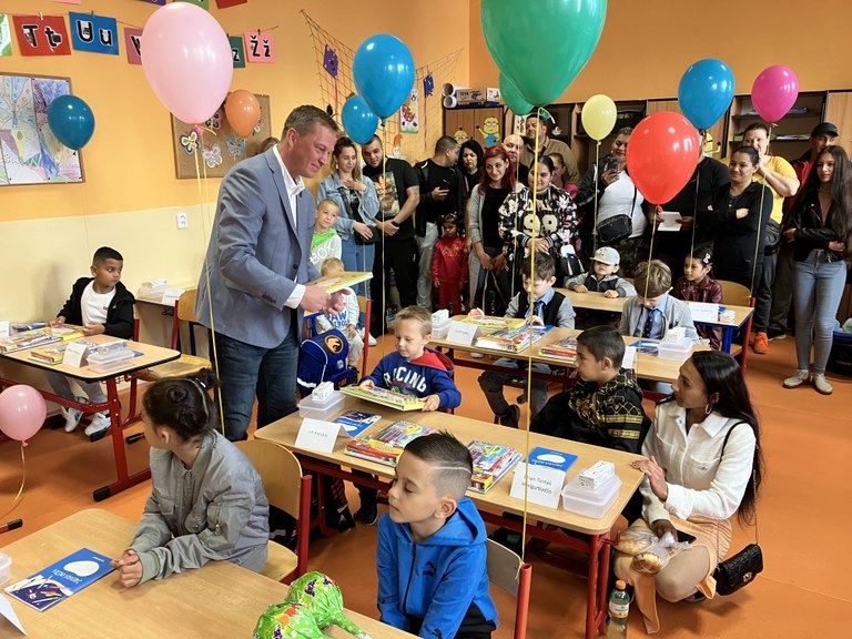 1. školní den ve vítkovické základní škole
