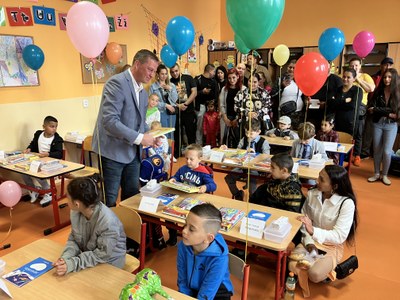 1. školní den ve vítkovické základní škole