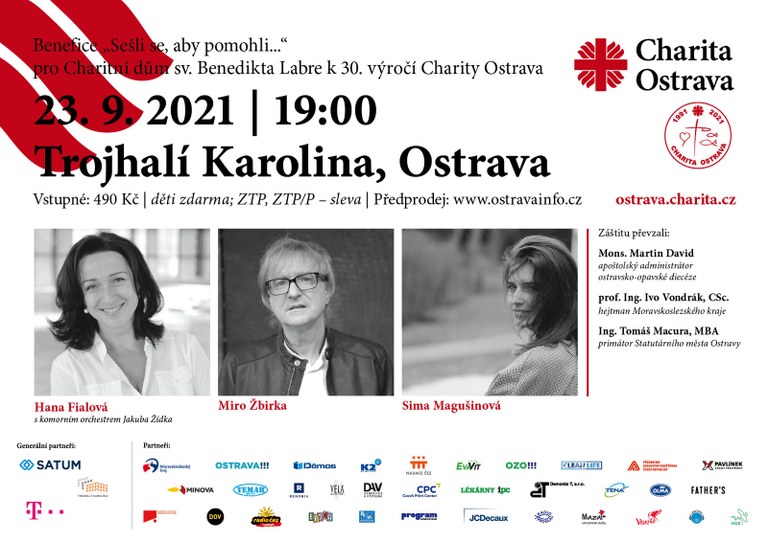 Benefiční koncert Charity Ostrava