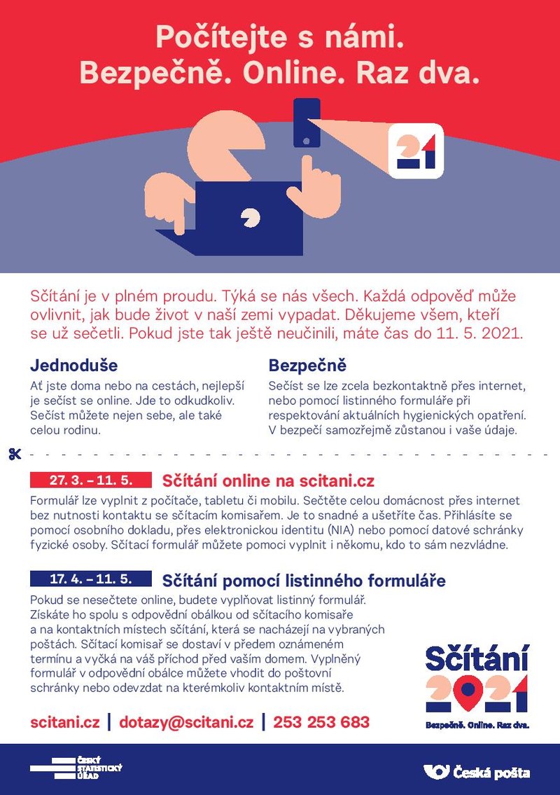 BEZPEČNĚ, ONLINE, RAZ DVA. SČÍTÁNÍ 2021