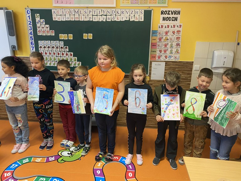 Děti ze mateřské školy navštívily ZŠ Vítkovice