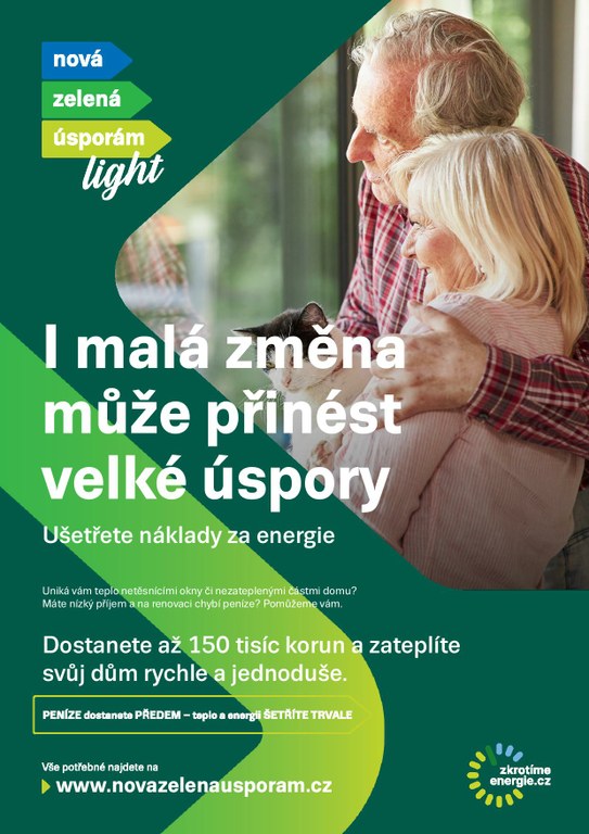 dotace z Nové zelené úsporám Light