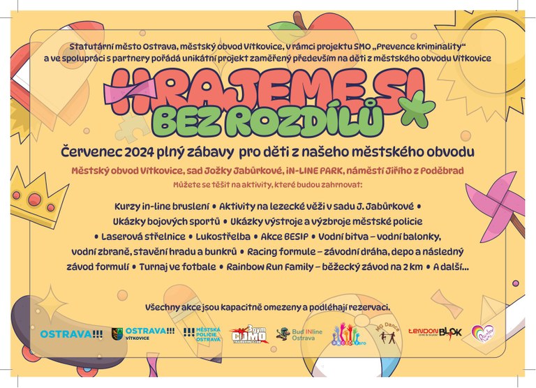 hrajeme si bez rozdílů 2024