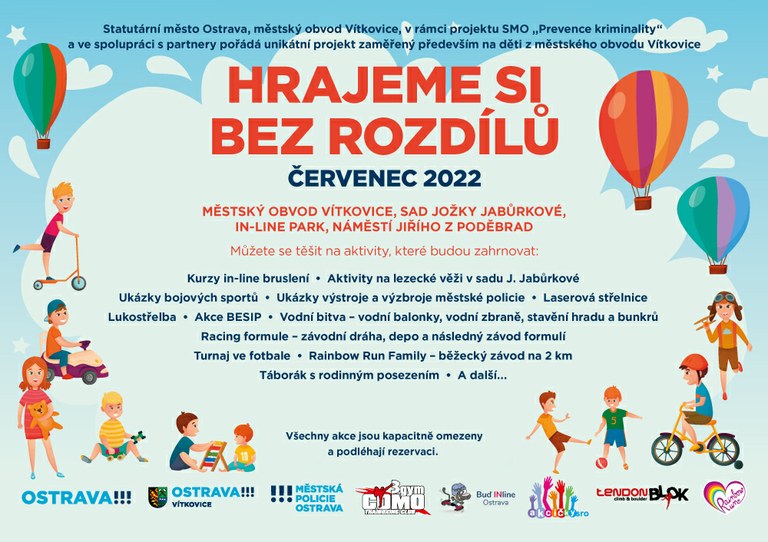 Hrajeme si bez rozdílů je zpět!