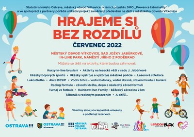 Hrajeme si bez rozdílů je zpět!