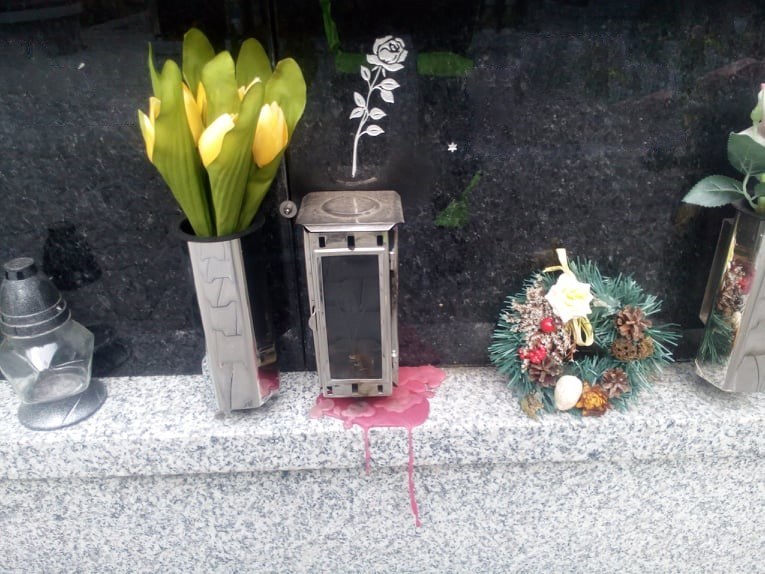 Kolumbária na vítkovickém hřbitově