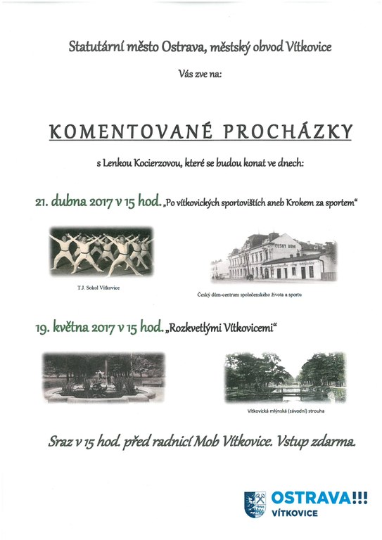 Komentované procházky po Vítkovicích