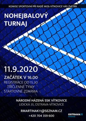 NOHEJBALOVÝ TURNAJ 2020
