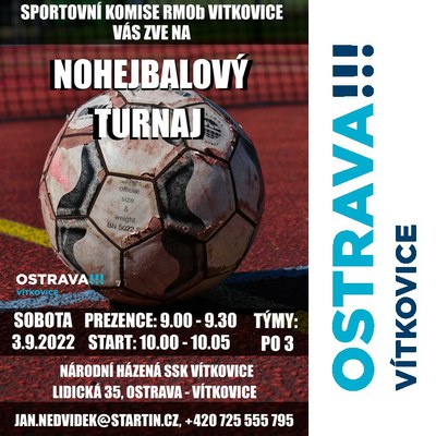 Nohejbalový turnaj 2022