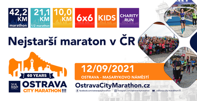 Ostrava vybíhá vpřed! Zažijte RBP Ostrava City Marathon 2021