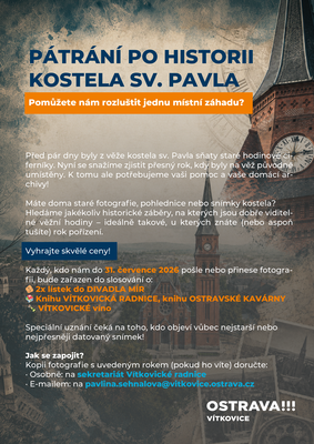 Pátrání po historii kostela sv. Pavla!