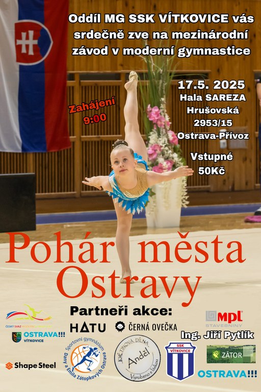 Pohár Města Ostravy v moderní gymnastice