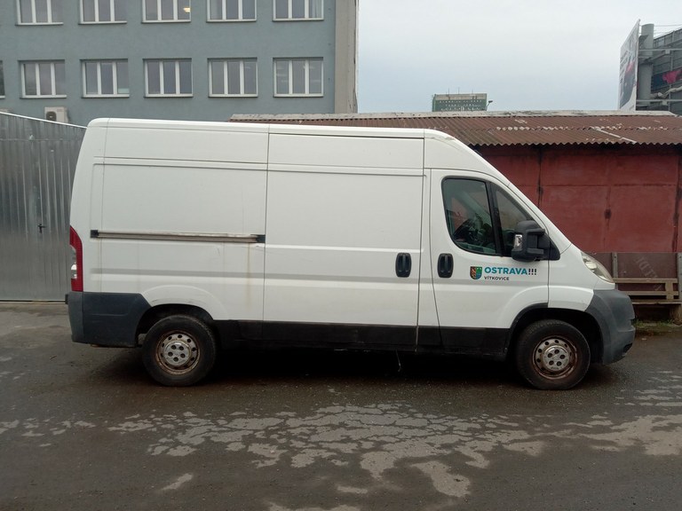 Prodej skříňového nákladního automobilu Fiat Ducato