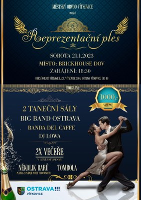Reprezentační ples městského obvodu Vítkovice