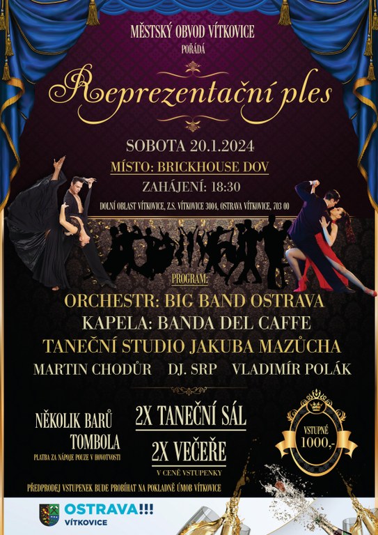 Reprezentační ples MOb Vítkovice