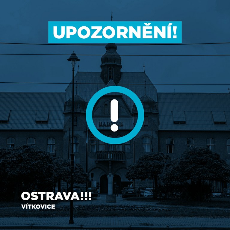 Upozornění o přerušení dodávky elektrické energie č. 110061109824