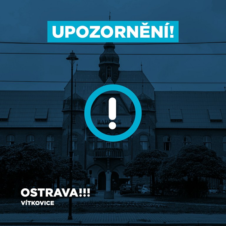 Upozornění pro návštěvníky veřejného pohřebiště Ostrava Vítkovice