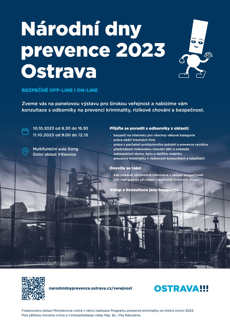 V Ostravě budou jednat odborníci zabývající se prevencí kriminality 