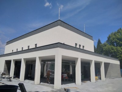 Výstavba na veřejném pohřebišti