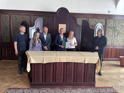Zástupci obvodu Vítkovice a Fakulty stavební VŠB-TUO podepsali memorandum o spolupráci